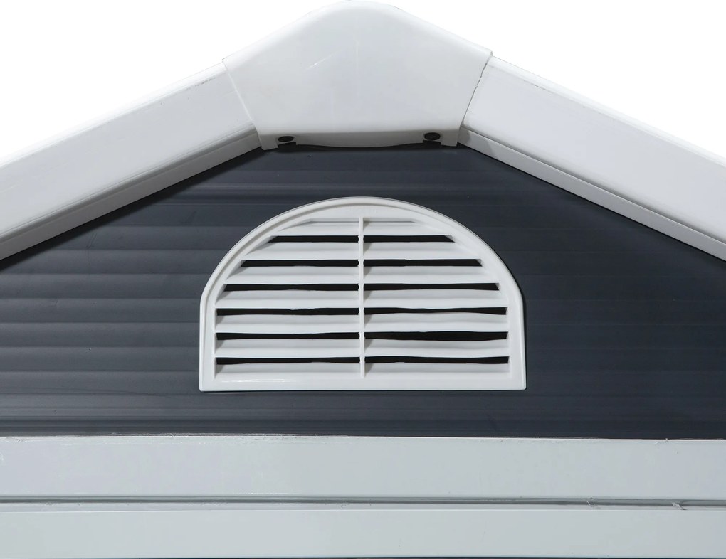 Dom Ogrodowy Outsunny z Wentylacją, Szary