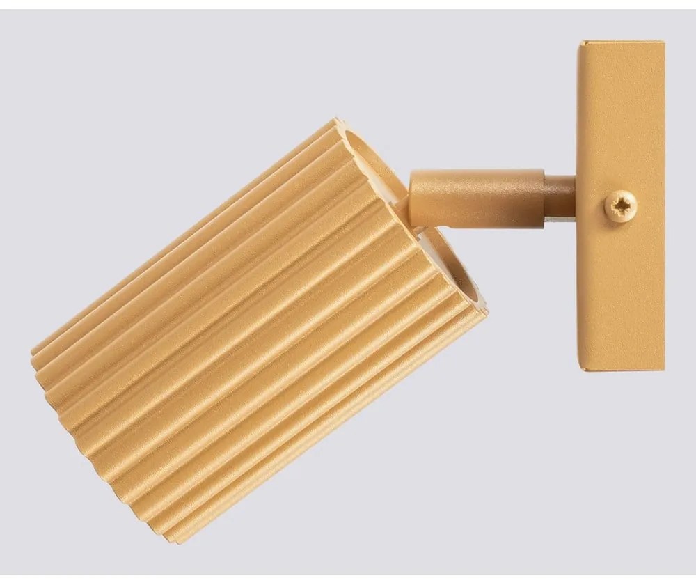 Lampa punktowa w kolorze złota 8x16 cm Gleam – Sollux