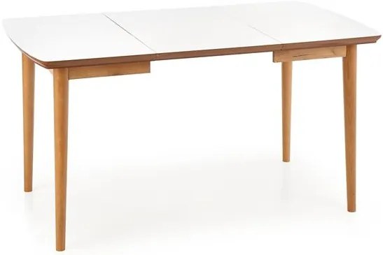 Rozkładany stół jadalniany NARPES w dekorze dąb lefkas 90(190)x80x75 cm