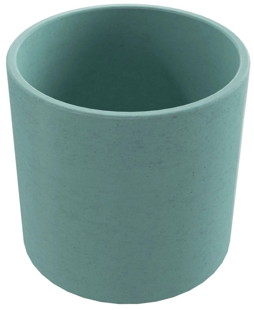 Umywalka betonowa nablatowa okrągła bez otworu na baterię 41 x 40 cm BENE | różne kolory : Kolor - Turkusowy