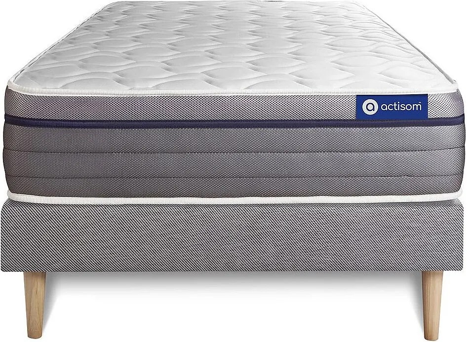 Materac Actimemo zen 90x200cm + zestaw podstawa lózka