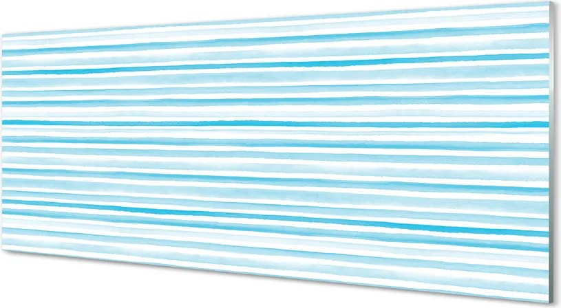 Panel Szklany Marynarskie Niebieskie Paski