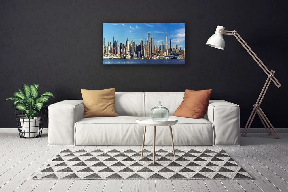 Obraz canvas Metropolia w Świetle Dnia