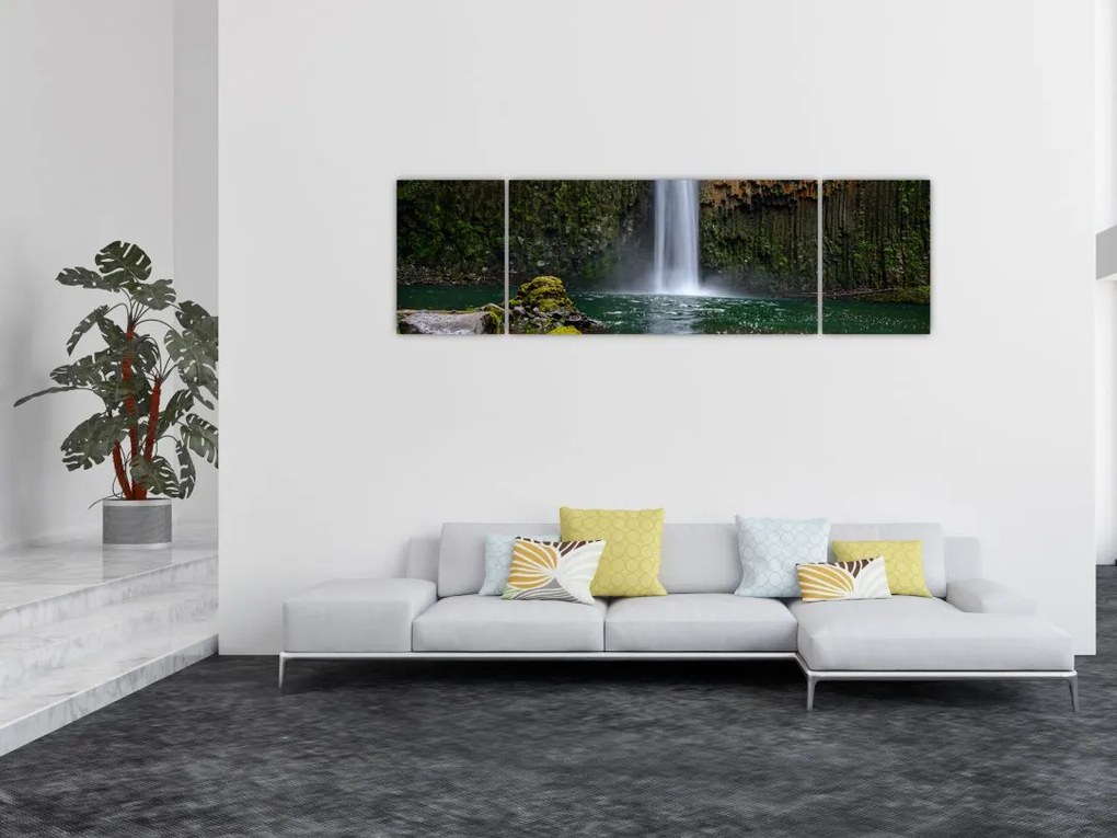 Obraz wodospadów (170x50 cm)