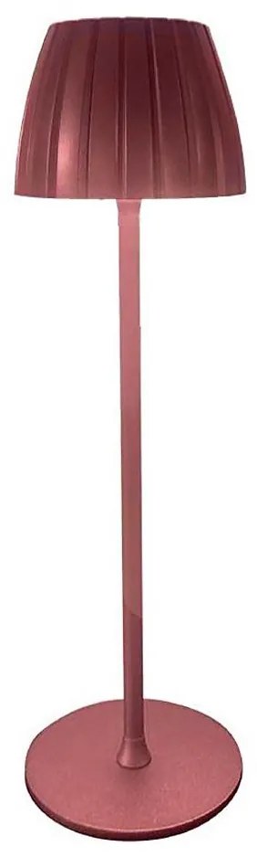 LED ładowalna lampa stołowa 2,7W 5V 3000-6000K 1800mAh brązowa