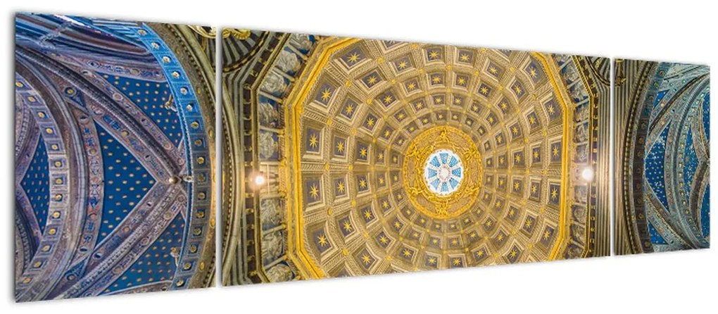 Obraz sufitu kościoła w Sienie (170x50 cm)