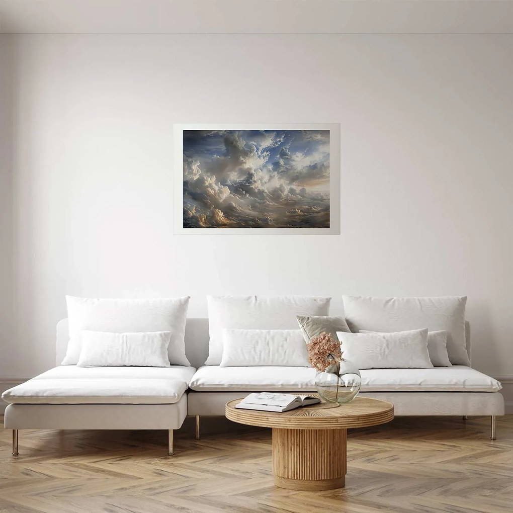 Plakat Refleksy na chmurach 42x29,7 cm bez ramy z marginesem ARTGEIST B