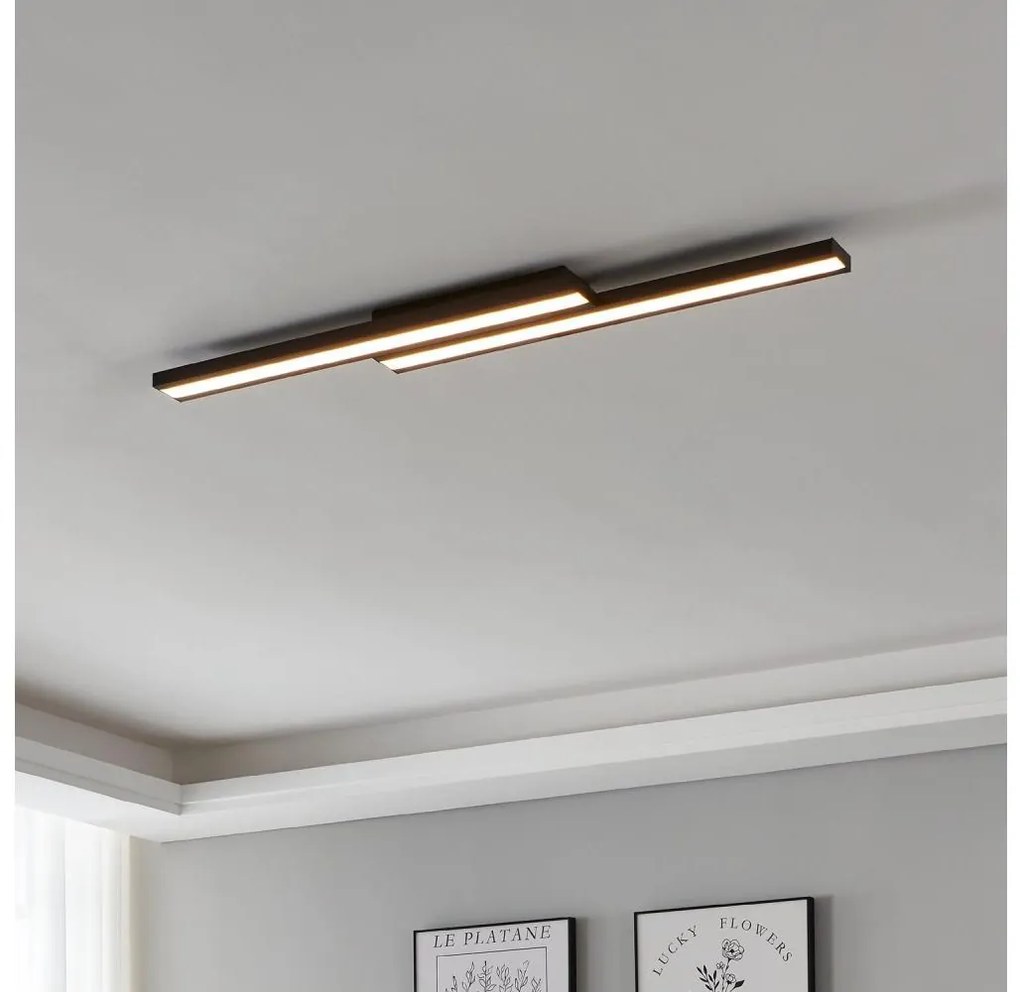 Eglo 31715 - LED RGBW 20,4W/230V czarny plafon SALITERAS-Z, ściemnialny