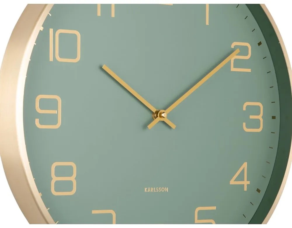 Zegar ścienny ø 40 cm Elegance Glow – Karlsson