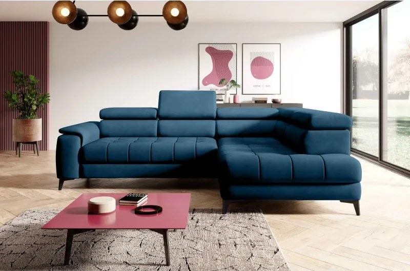 Narożnik CHIVAS L z Elektryczną regulacją siedziska wolnostojący WERSAL