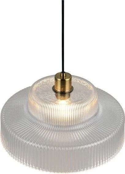 Lampa wisząca ze szklanym kloszem ø 35 cm Abella – Reality