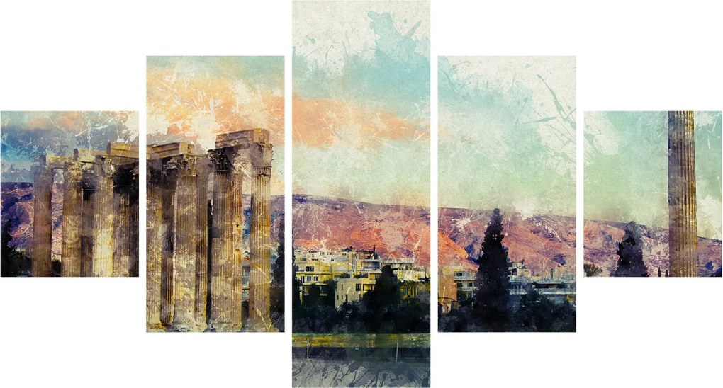 Obraz - Akropol, Ateny, Grecja (125x70 cm)