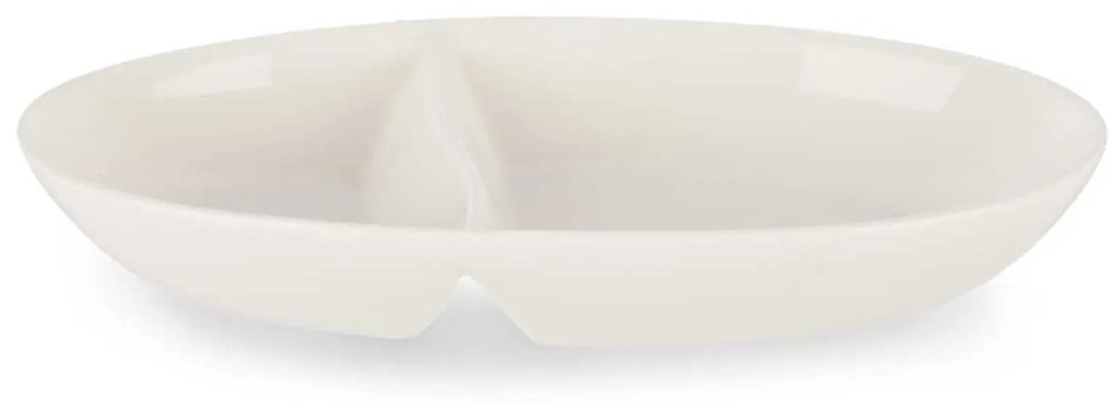 Talerz na przekąski porcelanowy OVAL, 12 x 20 x 3 cm