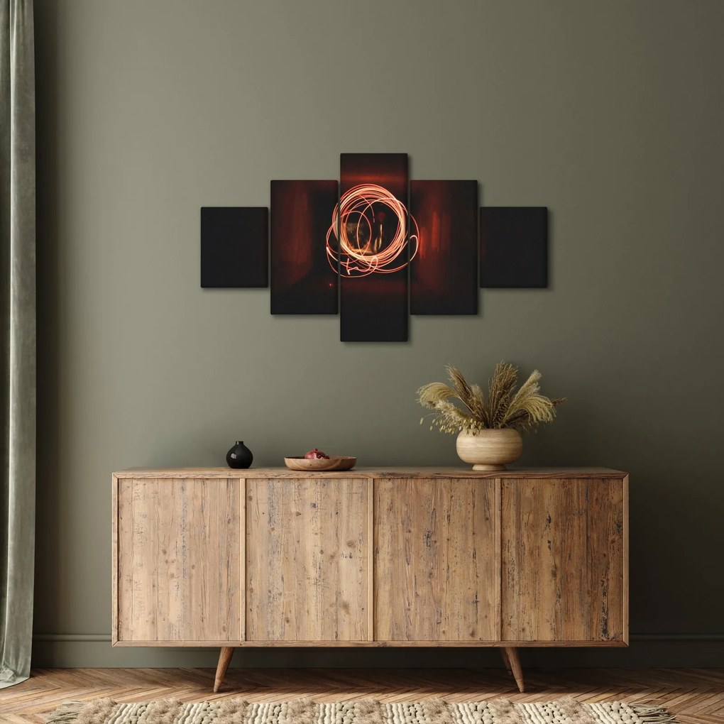 Obraz - linie w tunelu (125x70 cm)