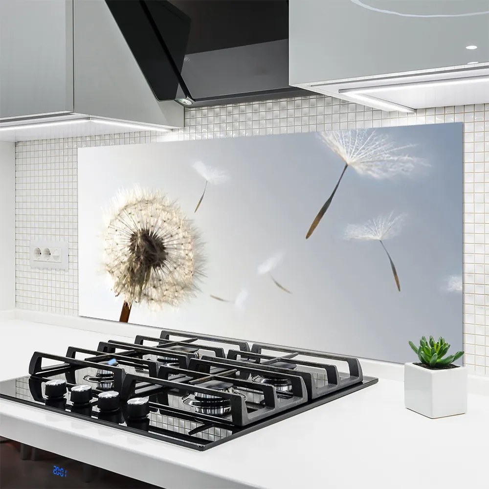 Panel Szklany do Kuchni Ulotne Nasiona Dmuchawca