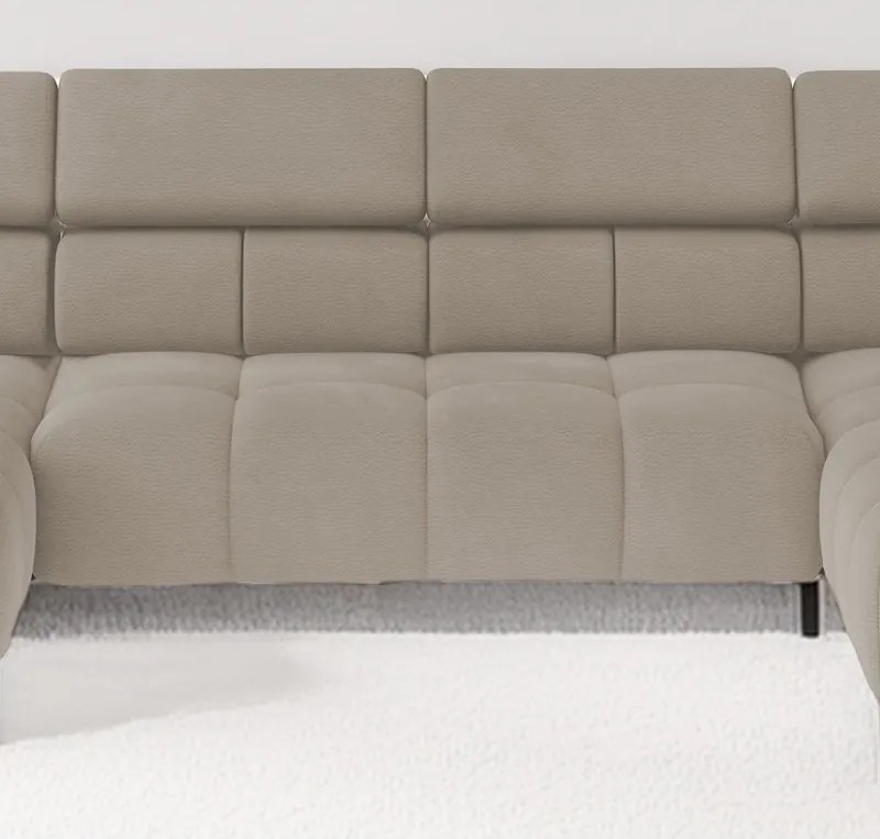 Narożnik PLAZA XL z elektryczną regulacją siedziska WERSAL