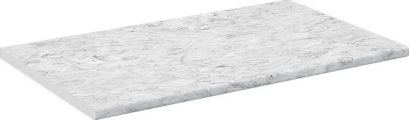 Blat kuchenny biały/marmur 100x60x2.8 r-line