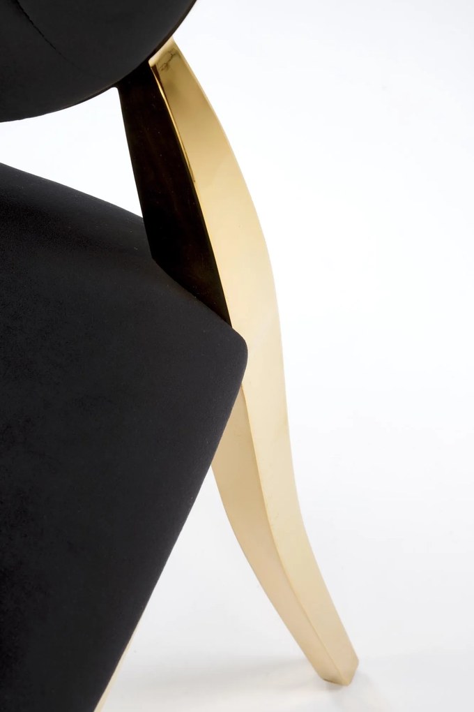 Krzesło z pikowaniem w stylu retro K556 Halmar