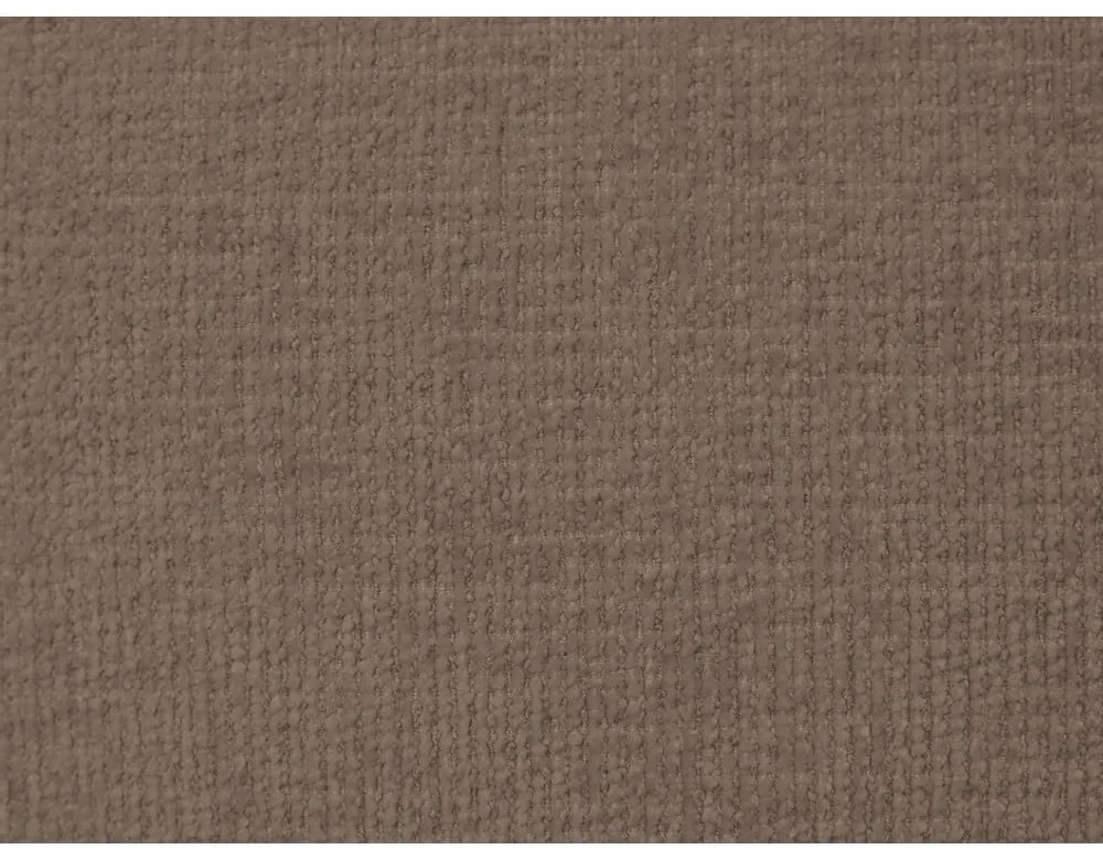 Brązowo-naturalne łóżko dwuosobowe ze stelażem 180x200 cm Charlie – Bobochic Paris