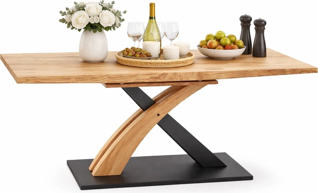 Nowoczesny rozkładany stół do salonu M5-N85