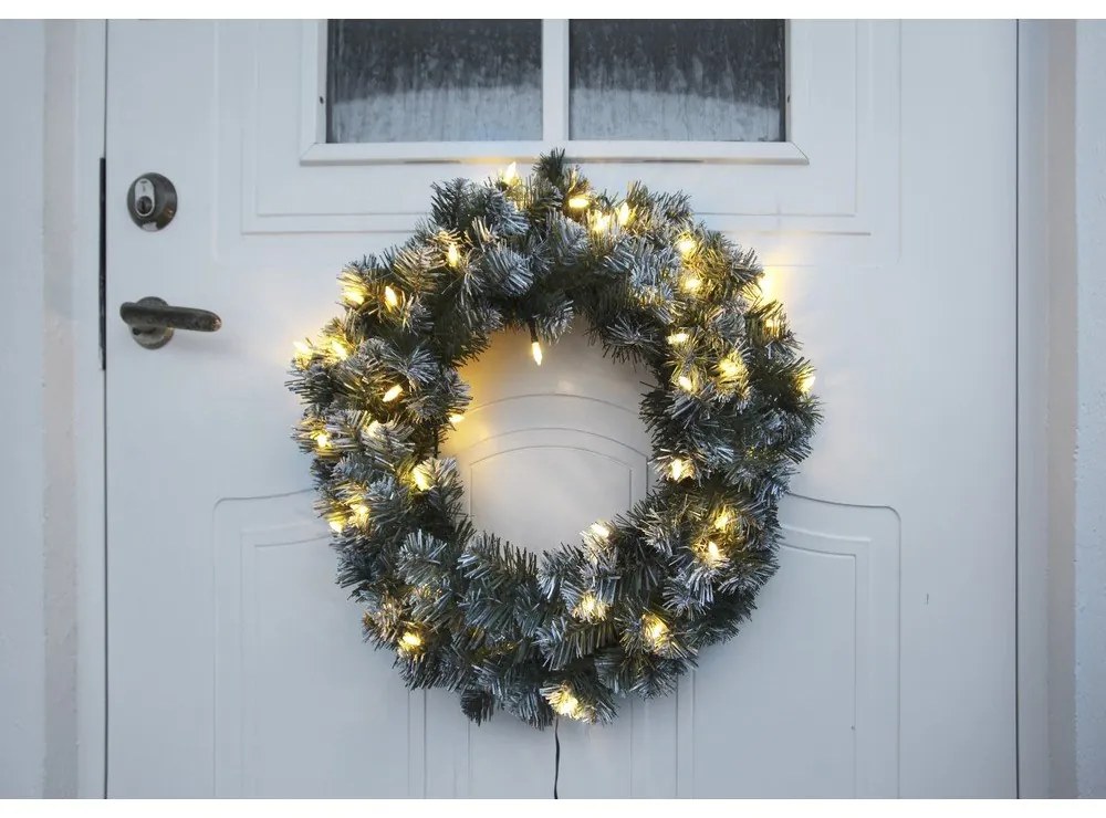 Świecący wieniec LED Star Trading Wreath, ⌀ 50 cm