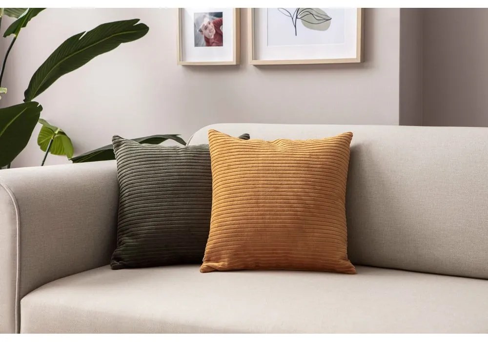 Sztruksowe poszewki na poduszki zestaw 2 szt. 43x43 cm – Mioli Decor