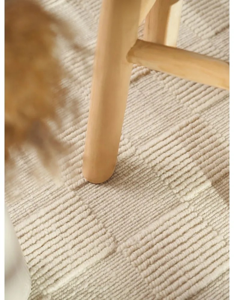 Kremowy wełniany dywan tkany ręcznie 160x230 cm Scala – Villeroy&Boch