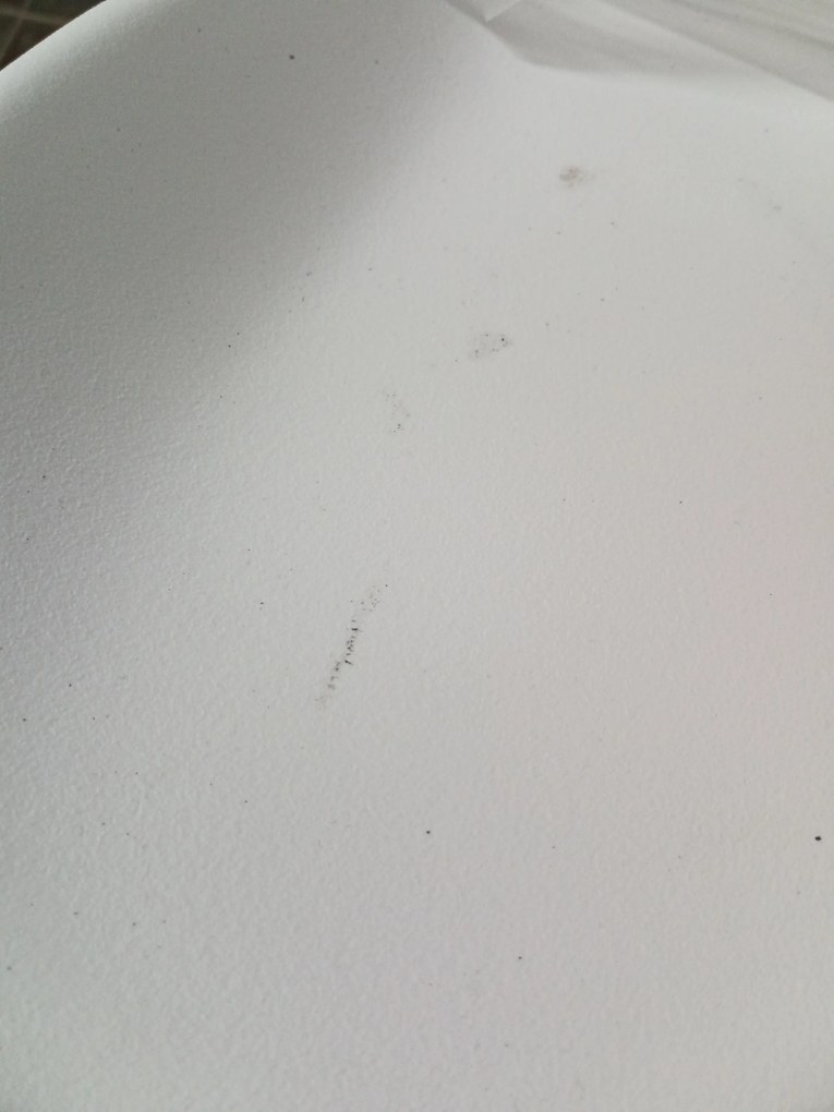 PROMOCJA Biało-czarne krzesło BALI MARK z bukowymi nogami II gatunek