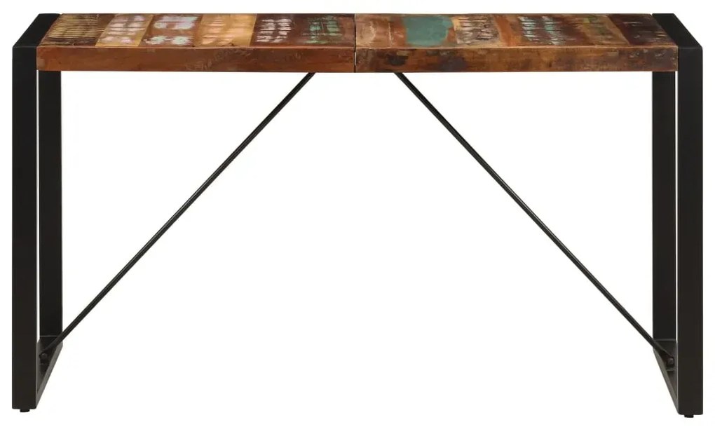 Wielokolorowy stół industrialny 70x140 – Fulo 2X