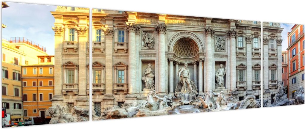 Obraz - Fontanna di Trevi (170x50 cm)