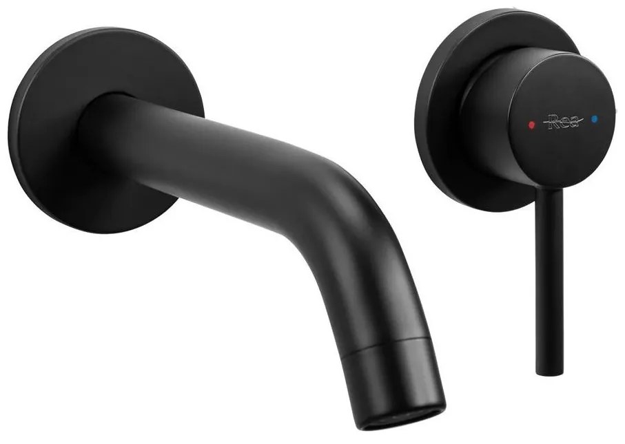 REA-B5332 - Bateria umywalkowa do instalacji podtynkowej OWEN czarna