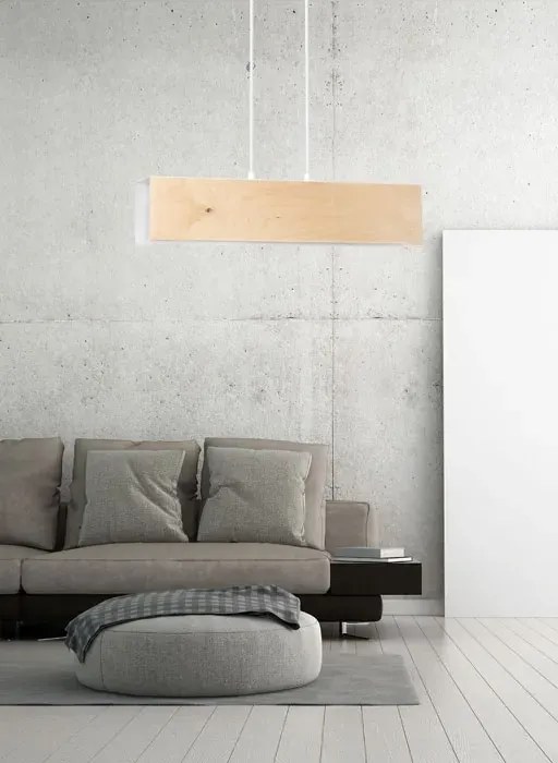 Biała wisząca lampa nad stół - D003 W9-G35