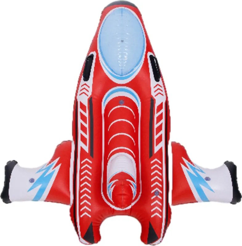 SAMOLOT WOJSKOWY DMUCHANY WARPLANE RIDE-ON 112 CM