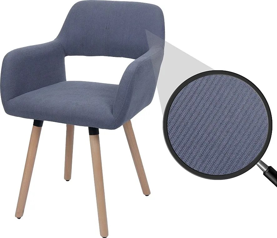 Krzesło do jadalni MCW-A50 II,  ciemnoszary