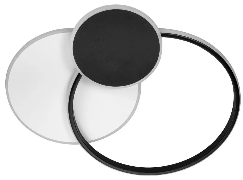 LED Plafon LED/78W/230V 3000-5000K czarny/szary