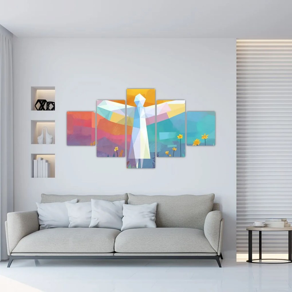 Obraz - Strażnik kwiatów (125x70 cm)