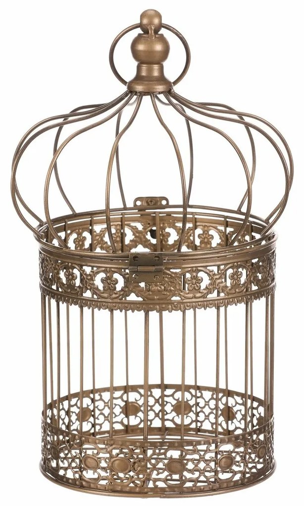 Zestaw klatek metalowych Vask 2 szt., miedziany