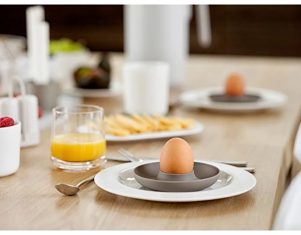 Metalowe kieliszki na jajka zestaw 4 szt. Singles – Zone