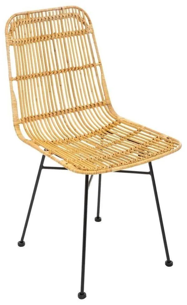 Krzesło do jadalni KUBU, rattan, 88 cm