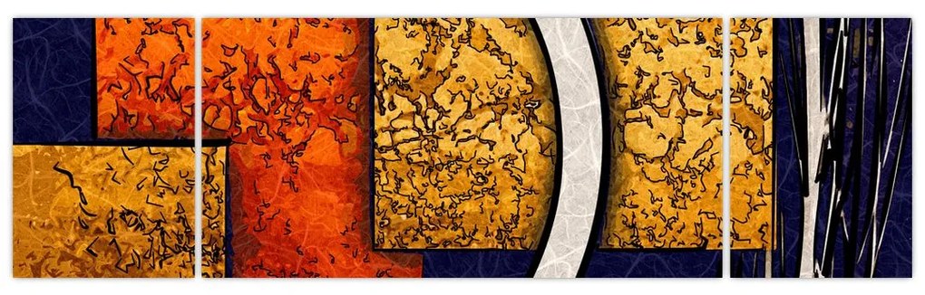 Obraz abstrakcji (170x50 cm)