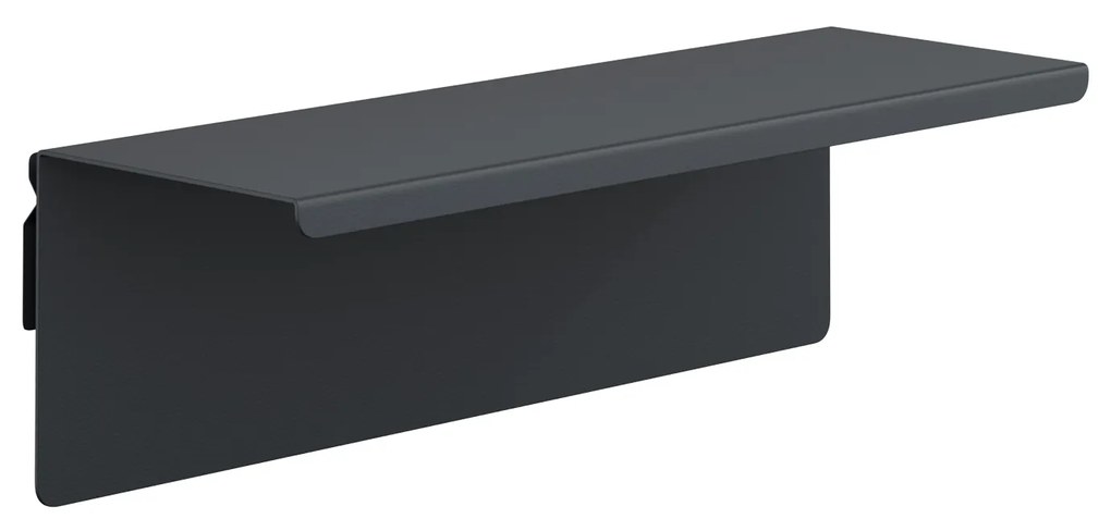 Półka wisząca JOANNE 400 mm, antracytowa