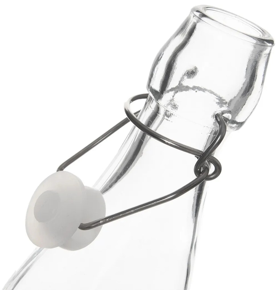 Butelka Orion z zamknięciem klipsowym Flakeczerwona, 0,52 l, 520 ml