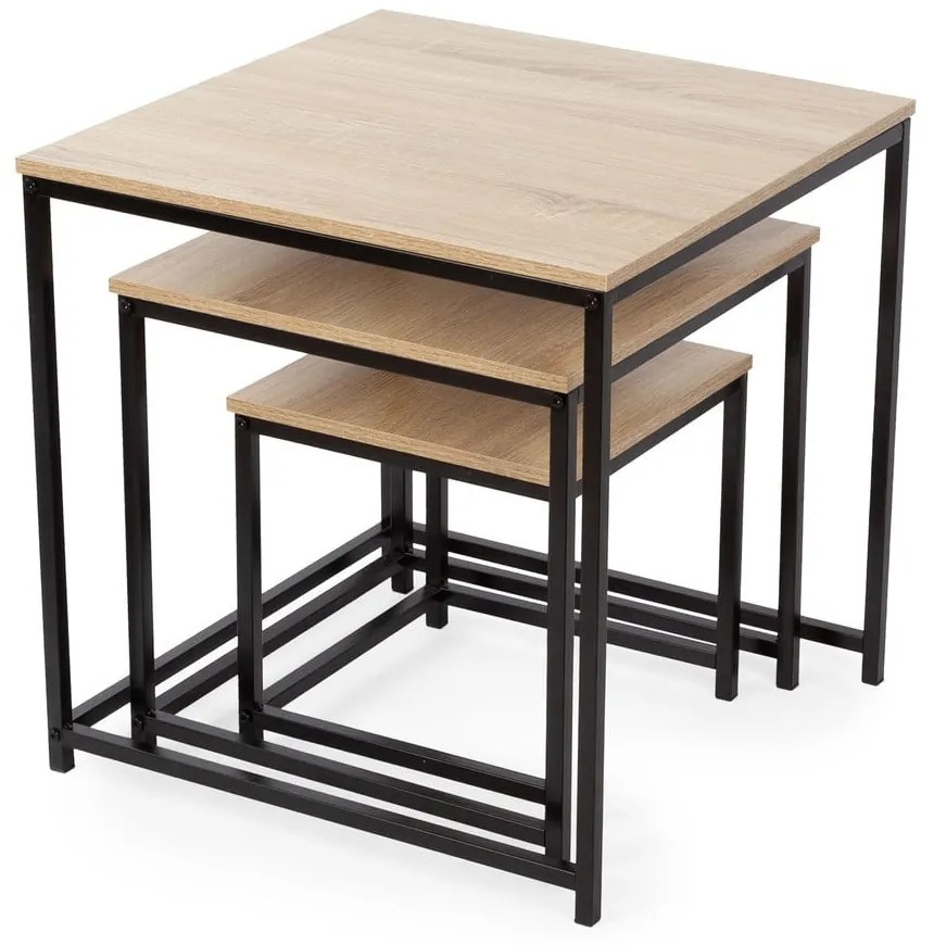 Stoliki zestaw 3 szt. 50x50 cm – Compactor