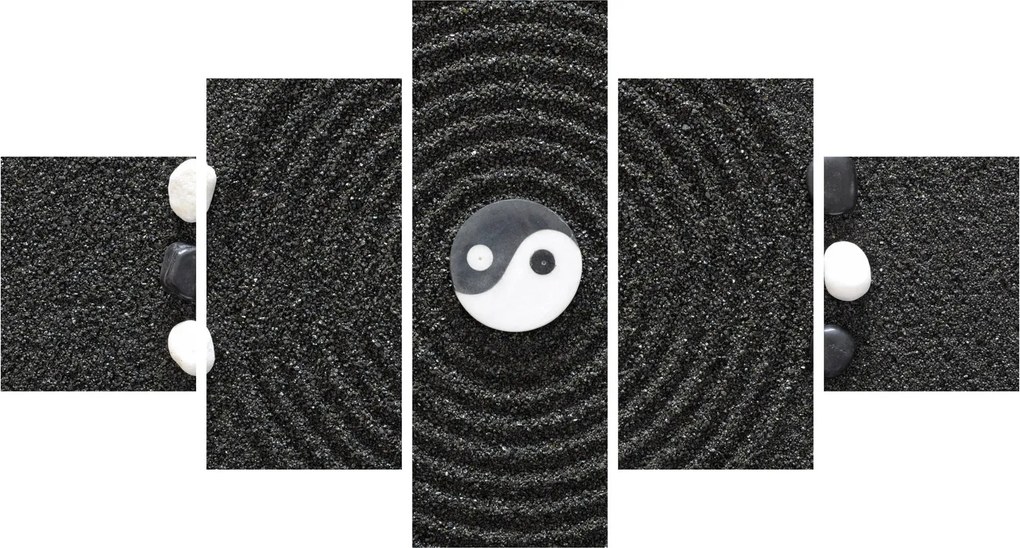 Obraz - Yin i Yang (125x70 cm)