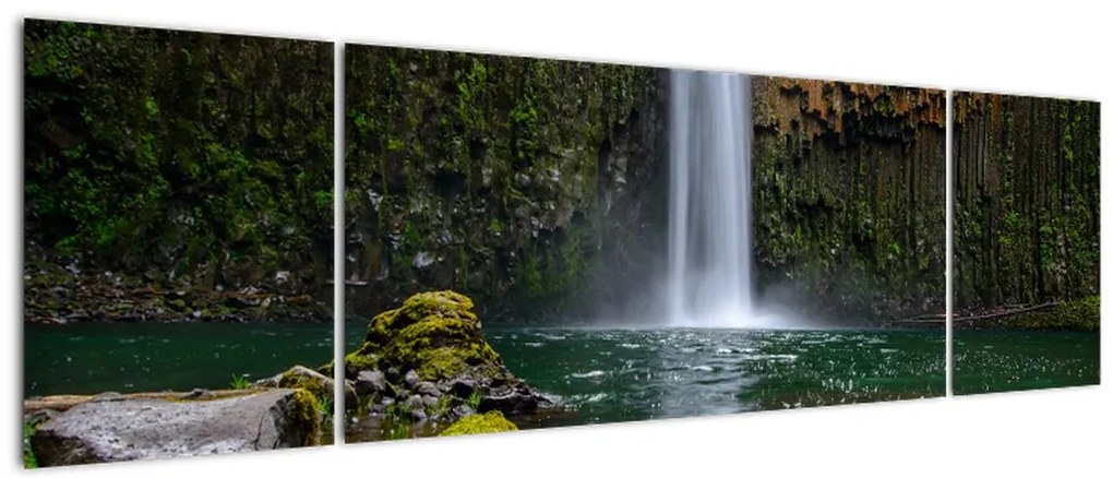 Obraz wodospadów (170x50 cm)