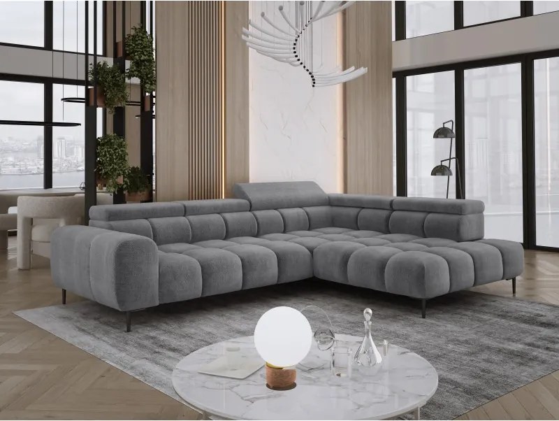 Narożnik PLAZA L Prawostronny w tkaninie EDEN 20 WERSAL