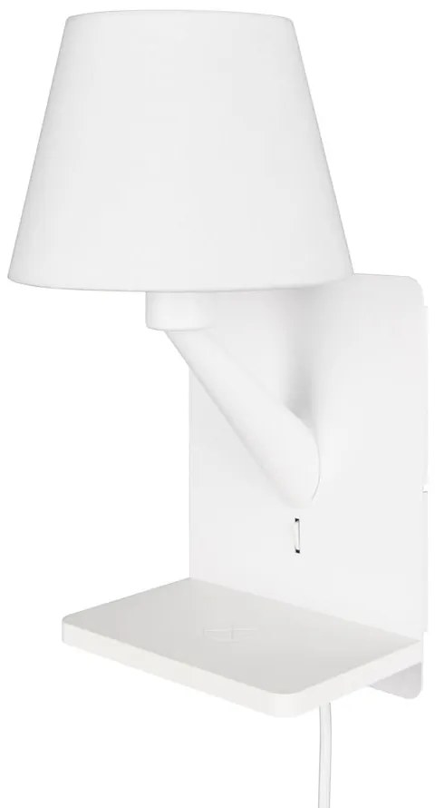 Biały kinkiet Comfort – Trio