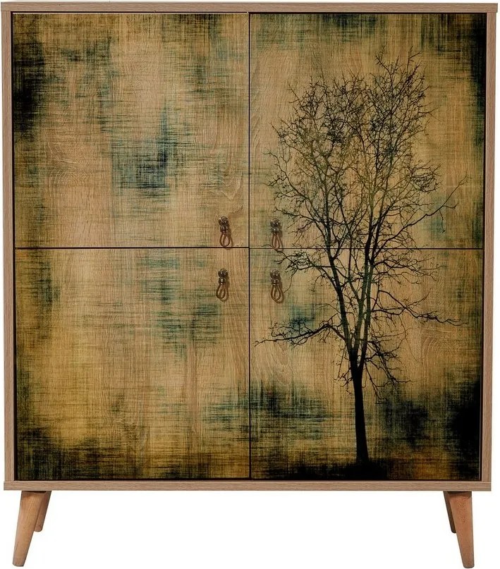 Szafka Mega Sonoma Oak Trees II