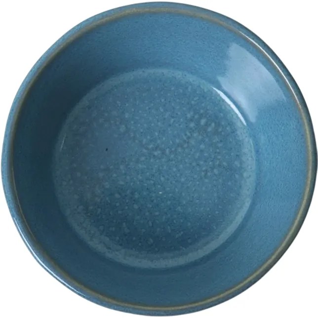 Zestaw 6 misek kamionkowych Facetta 12 cm, turkusowy