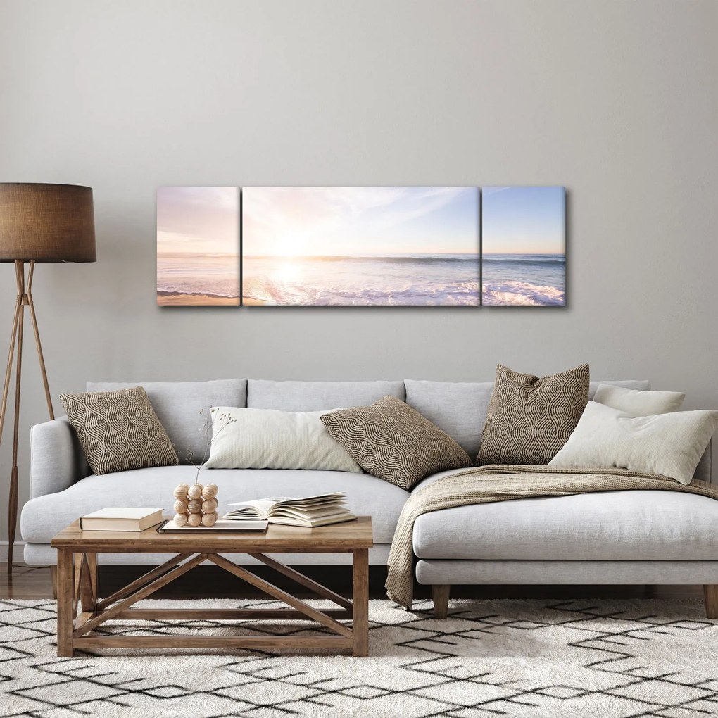 Obraz piaszczystej plaży (170x50 cm)